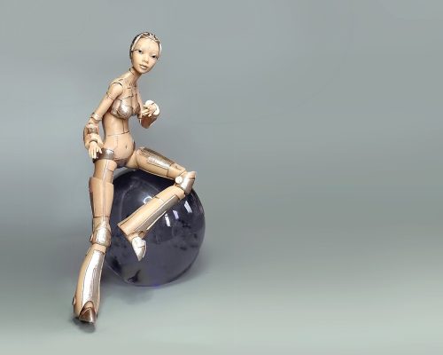 робот женщина — изображение 2
